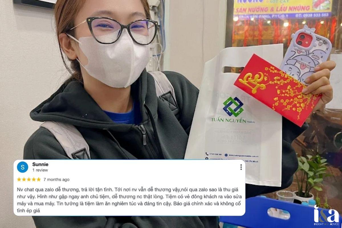 Review của khách hàng về Tuấn Nguyễn Mobile