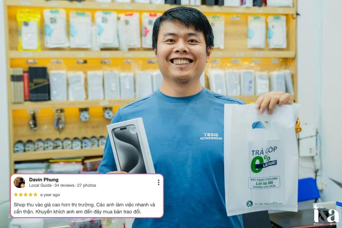 Review của khách hàng về Tuấn Nguyễn Mobile