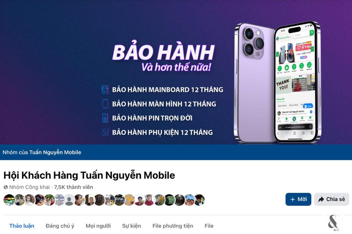 Hội Khách Hàng Tuấn Nguyễn Mobile