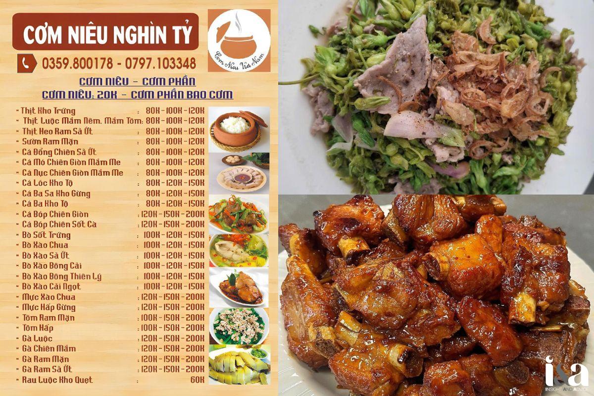 Thực đơn và món ăn ngon tại quán