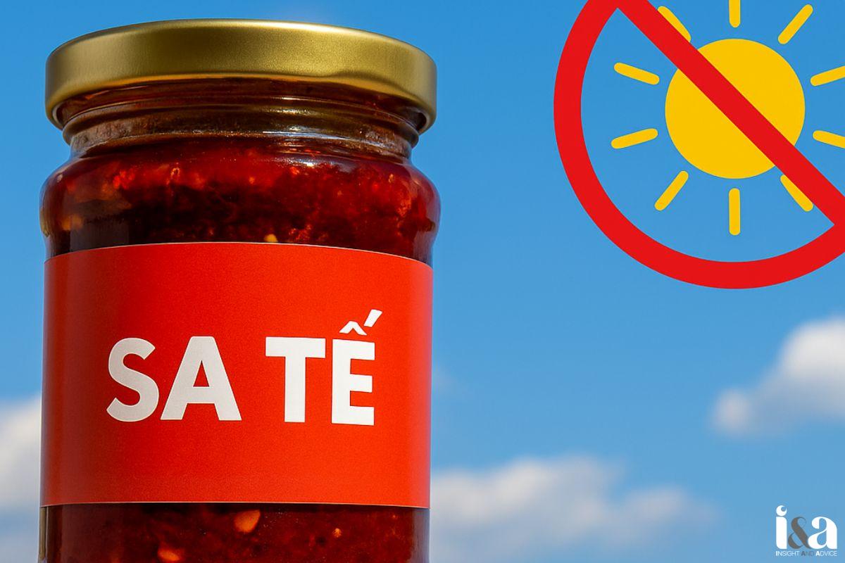 Không để sate tiếp xúc trực tiếp với ánh nắng mặt trời