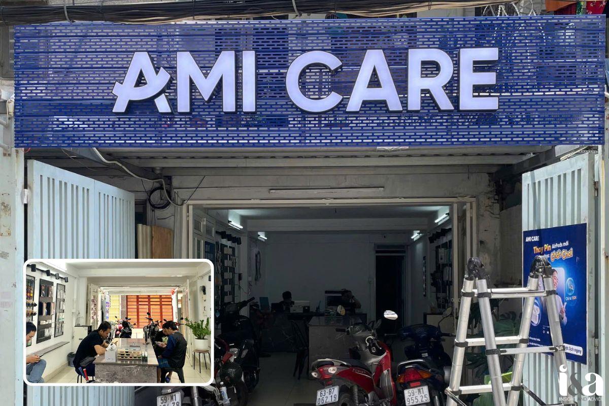 Mặt tiền cửa hàng AMI CARE