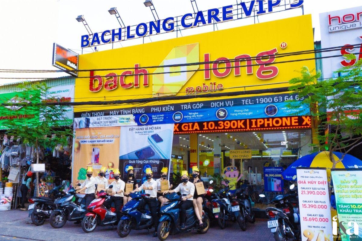 Mặt tiền cửa hàng Bạch Long Care