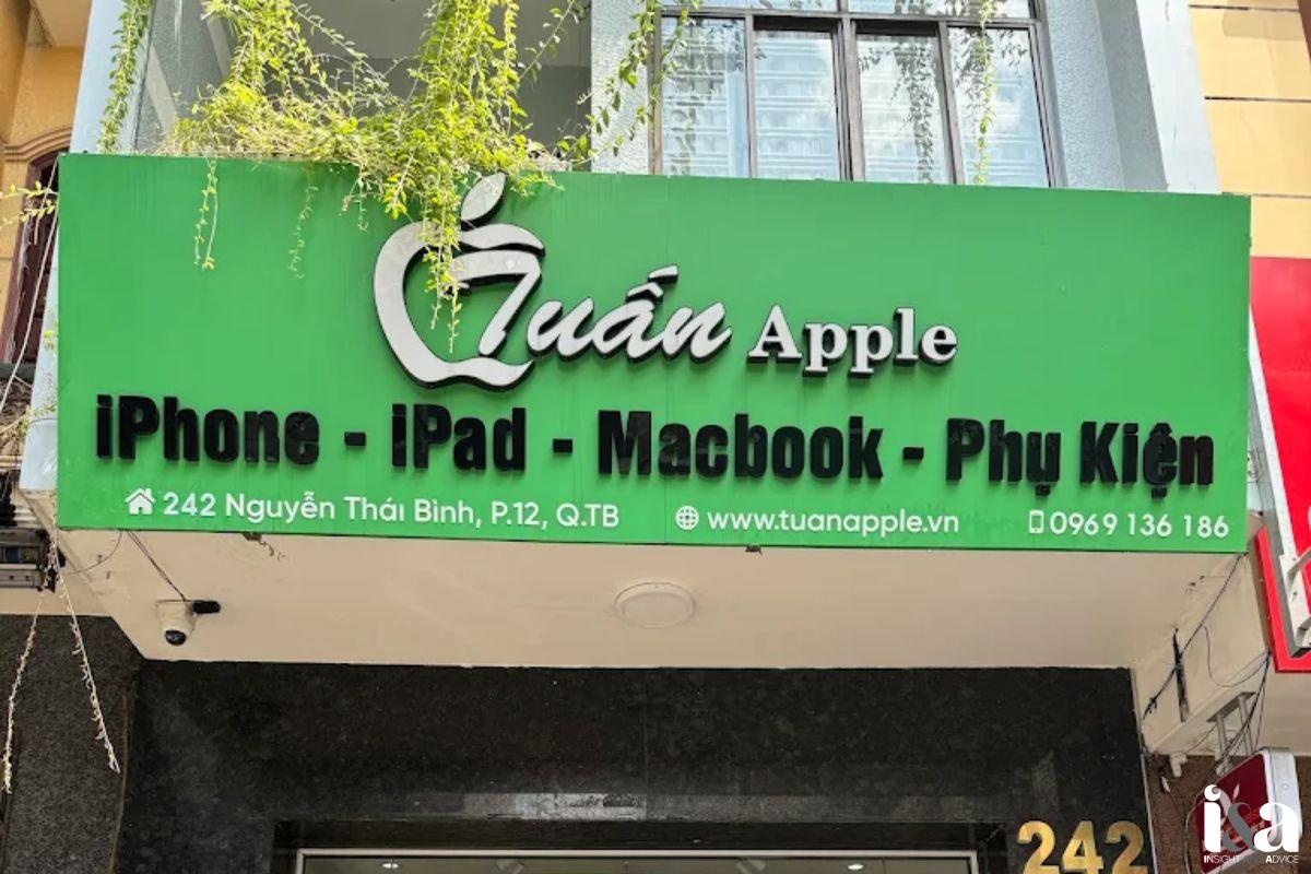 Bảng hiệu shop Tuấn Apple