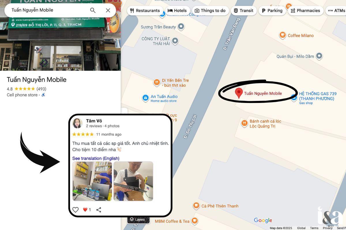 Review thực tế của khách hàng về Tuấn Nguyễn Mobile