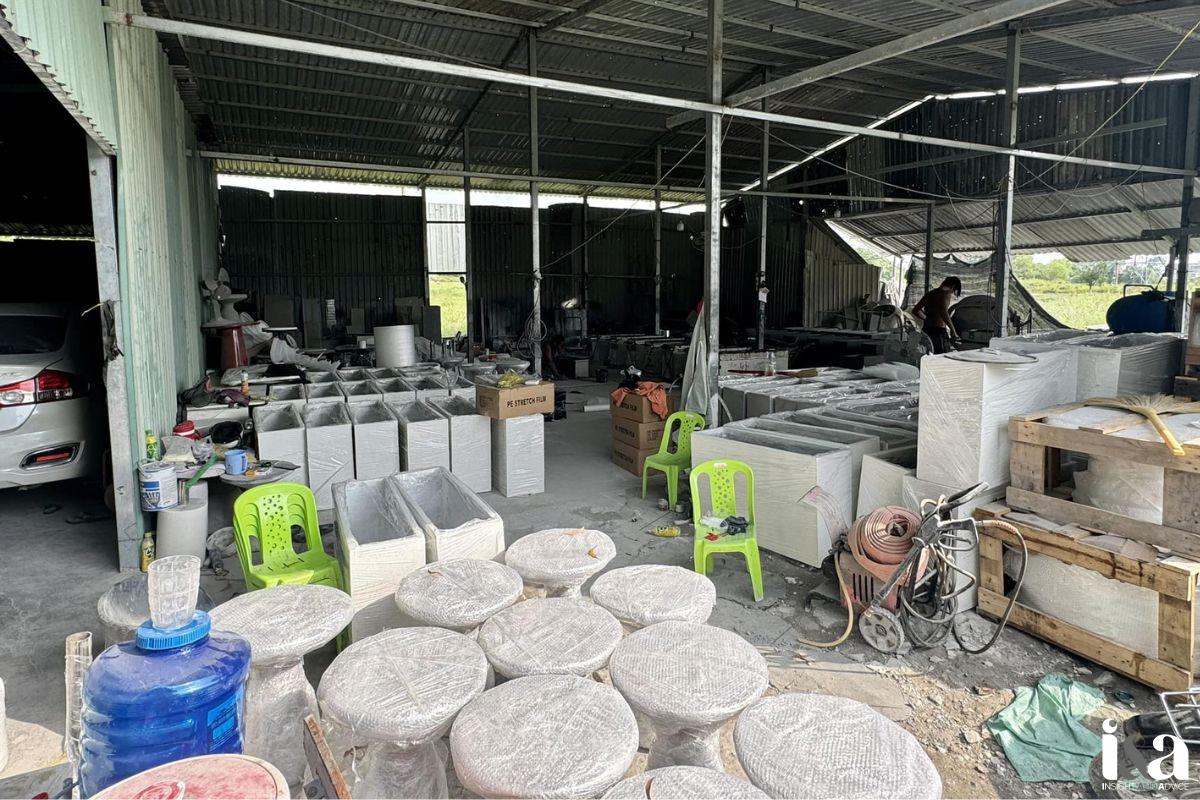 Quy mô nhà xưởng rộng rãi