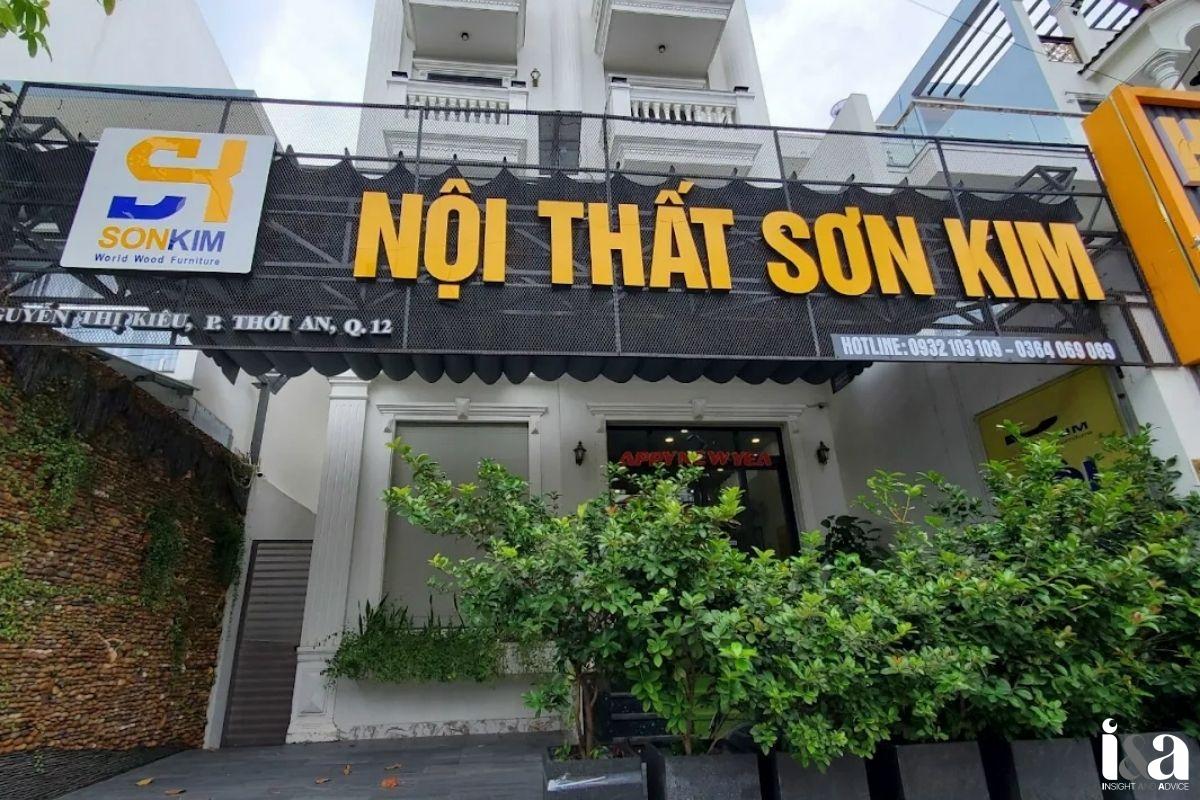 Mặt tiền xưởng Sơn Kim