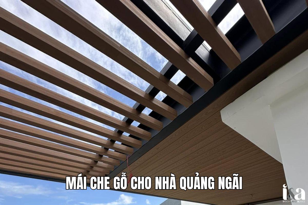 Mái che gỗ