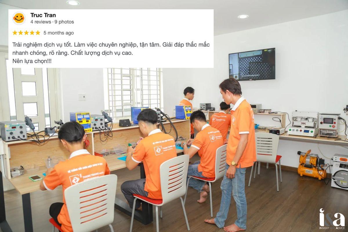 Đội ngũ kỹ thuật viên tại Thanh Trang Mobile