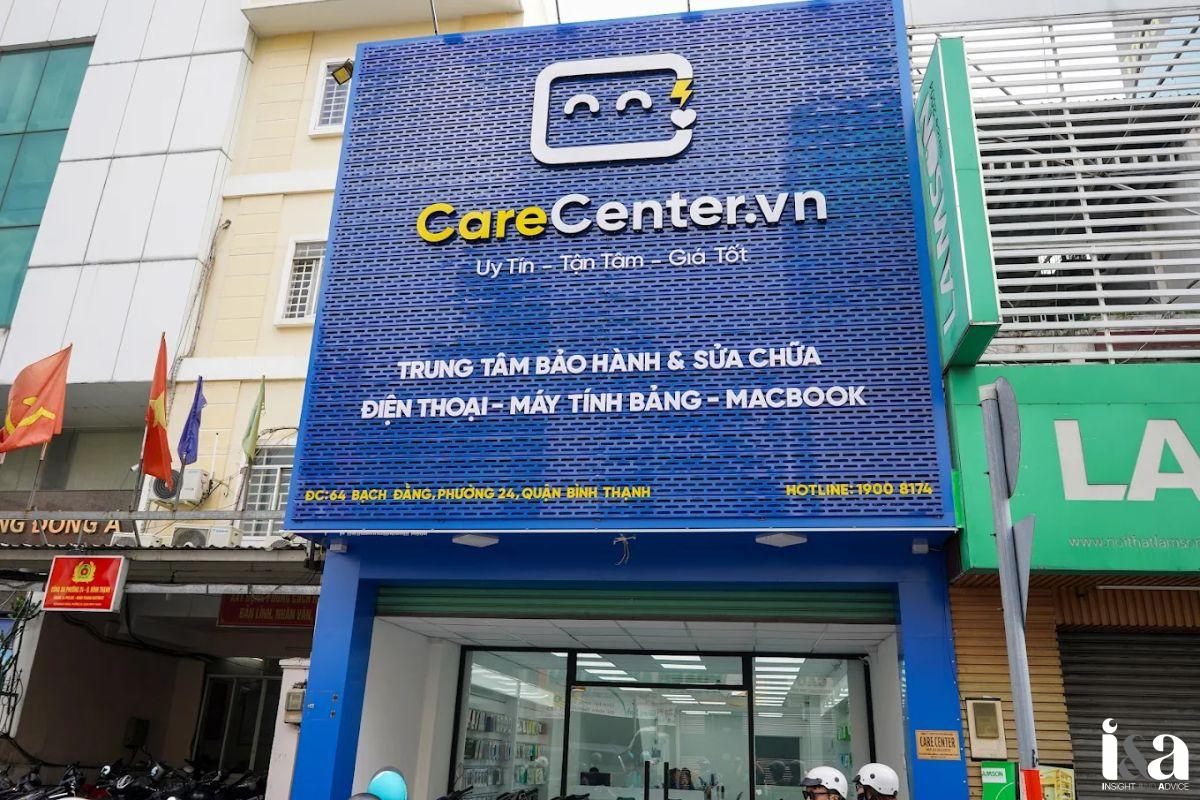 Bảng hiệu cửa hàng Care Center