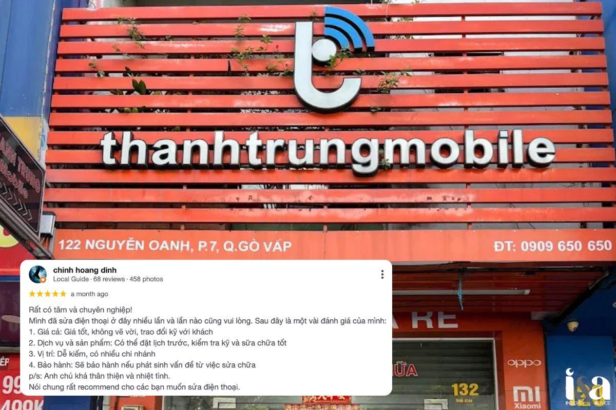 Bảng hiệu Thành Trung Mobile