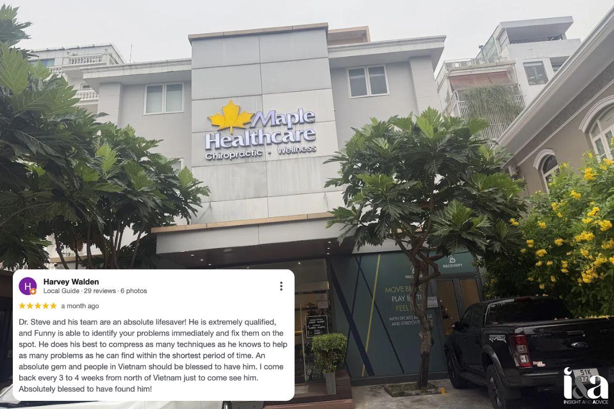 Mặt tiền Maple Healthcare