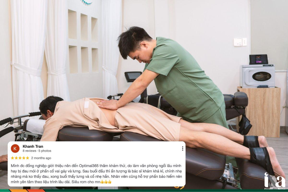 Quy trình điều trị tại Optimal365 Chiropractic