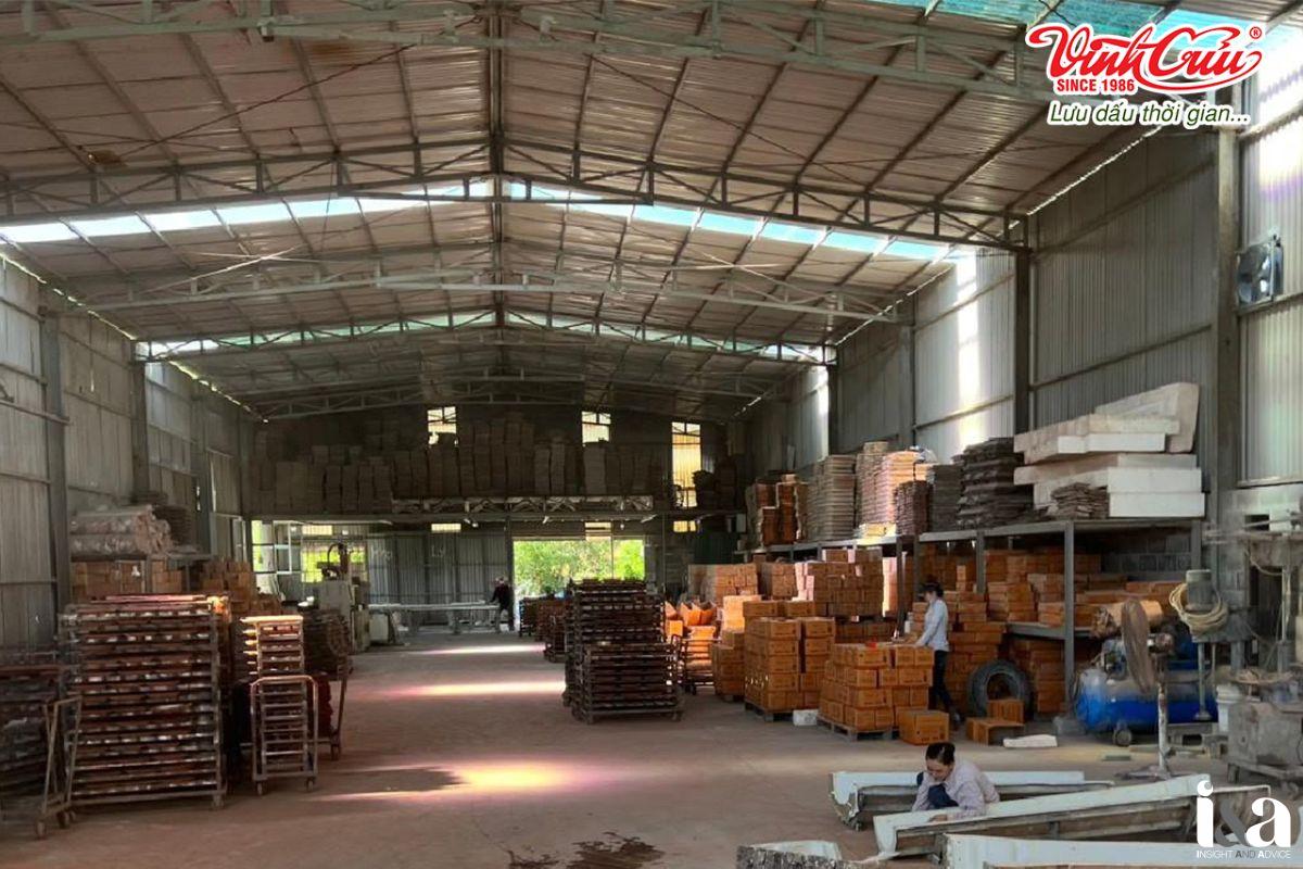 Không gian xưởng Vĩnh Cửu