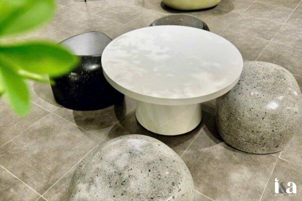 xưởng sản xuất bàn ghế đá mài