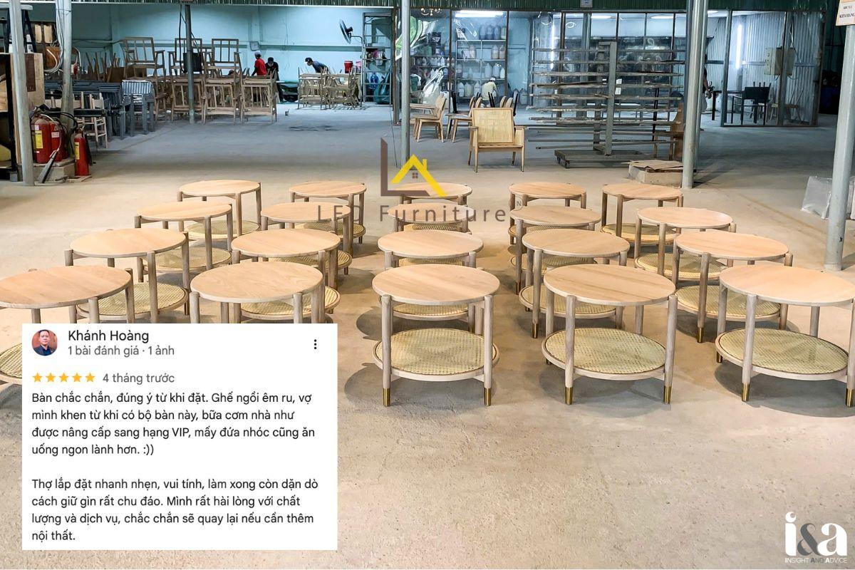 bàn ghế ngoài trời ở LFD Furniture