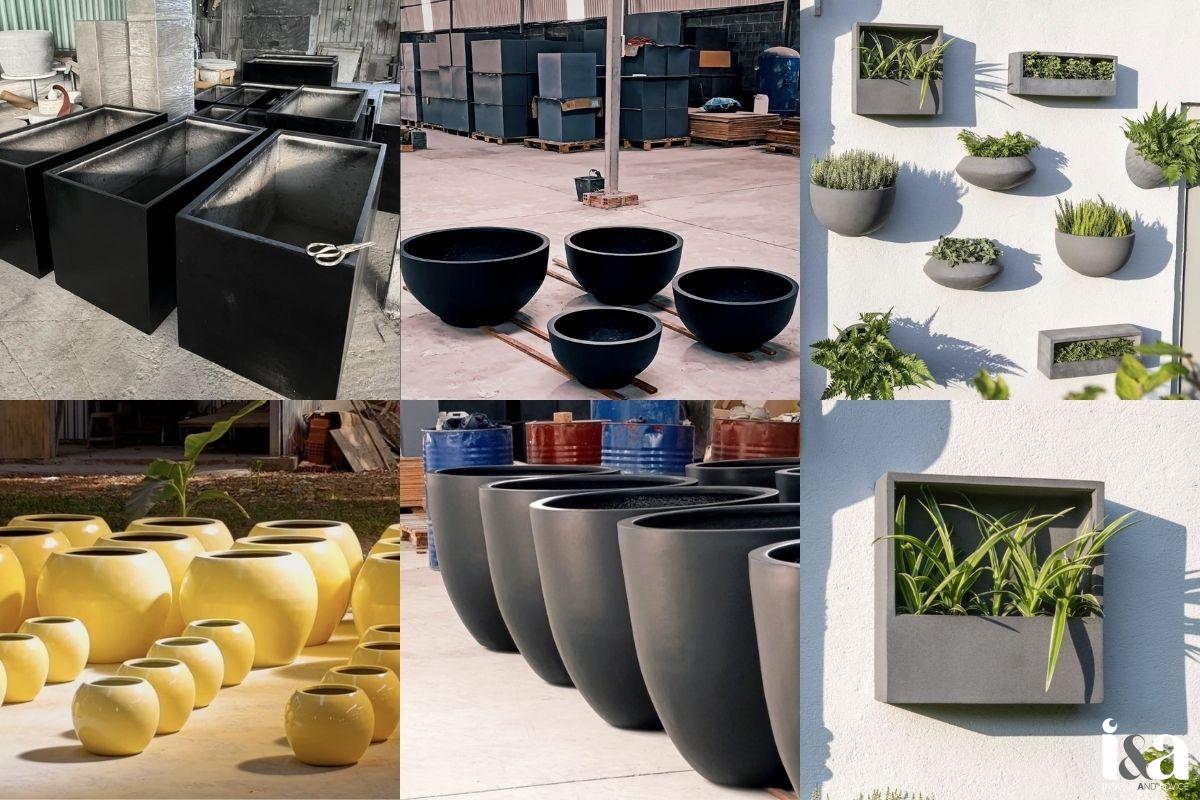 Một số mẫu chậu composite tại Furnio