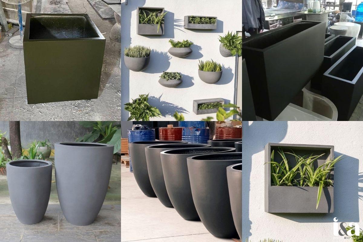Chậu composite tại Furnio
