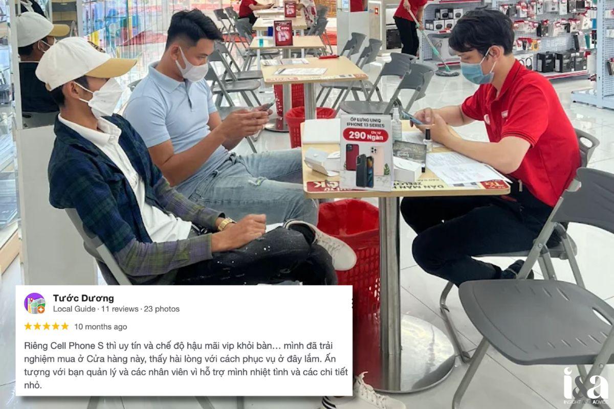 Không gian shop CellphoneS 