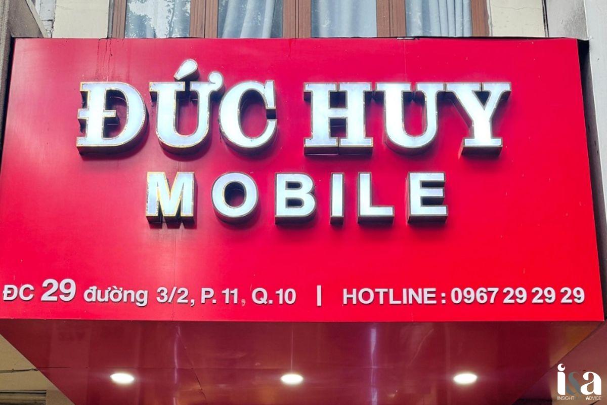 Mặt tiền Đức Huy Mobile