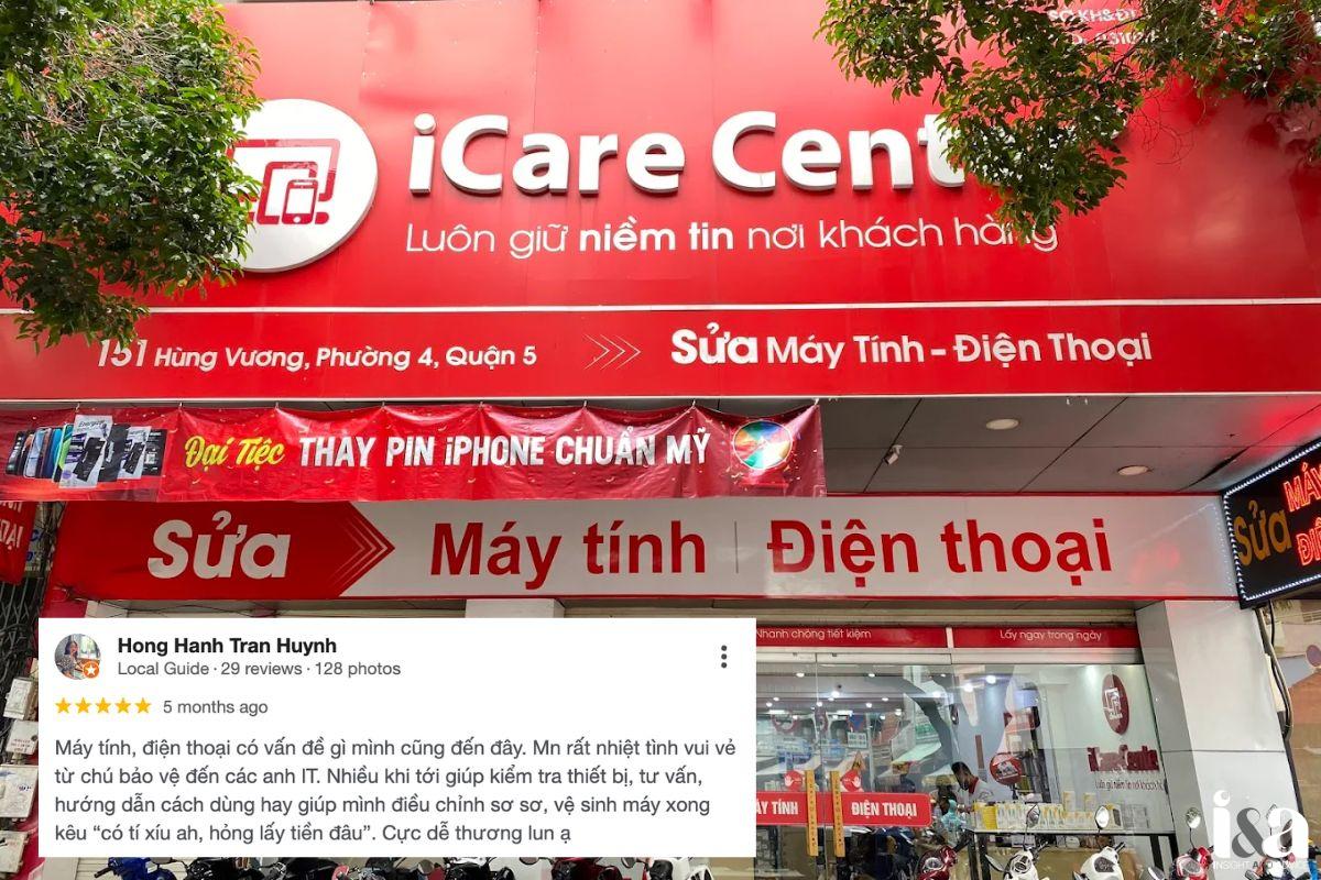 Mặt tiền trung tâm iCare Center