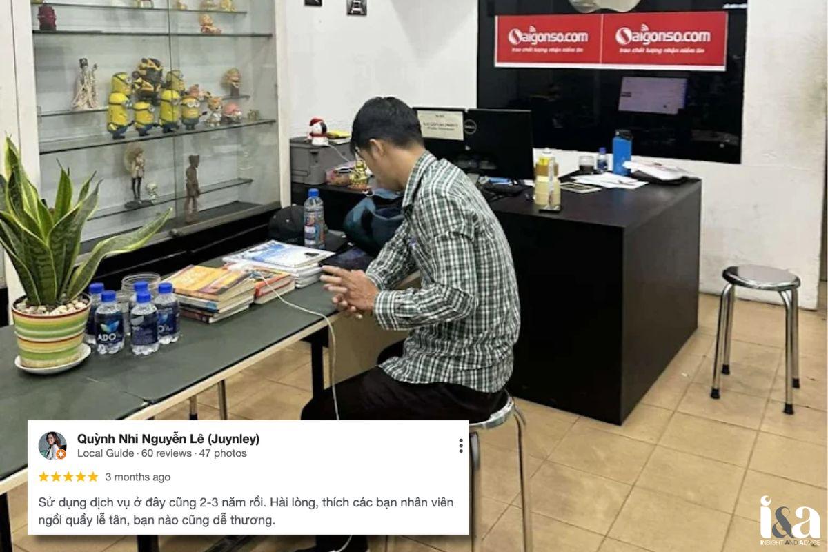 Khách hàng tại Sài Gòn Số