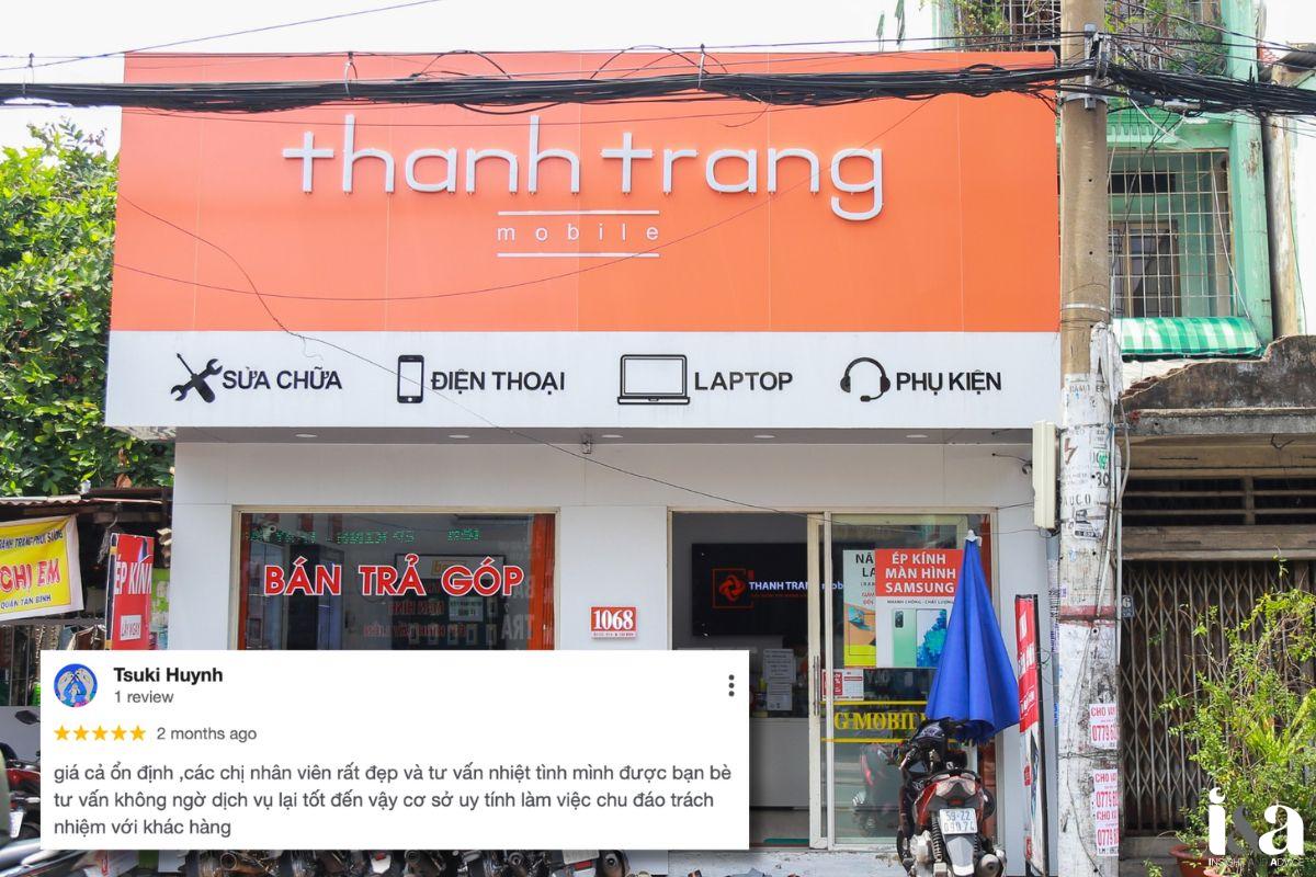 Mặt tiền cửa hàng Thanh Trang Mobile
