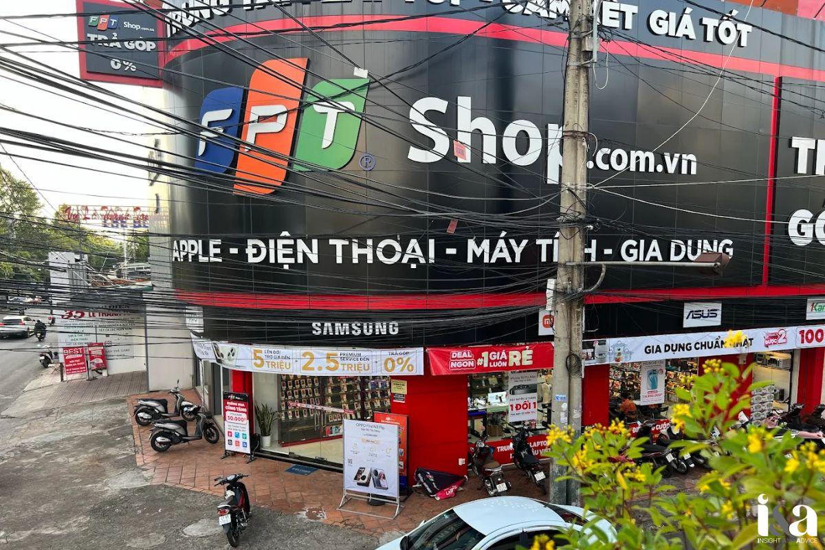 Mặt tiền FPT Shop Buôn Ma Thuột