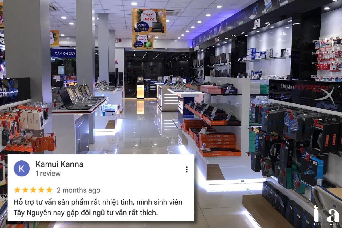 Không gian shop Phong Vũ Buôn Ma Thuột