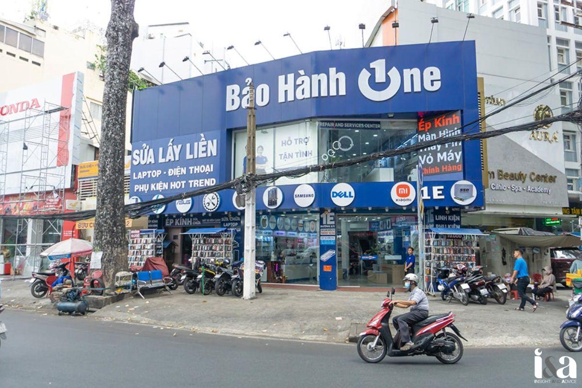 Mặt tiền trung tâm Bảo Hành One
