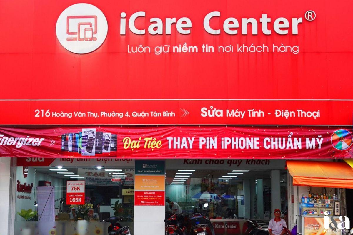 Mặt tiền trung tâm iCare Center