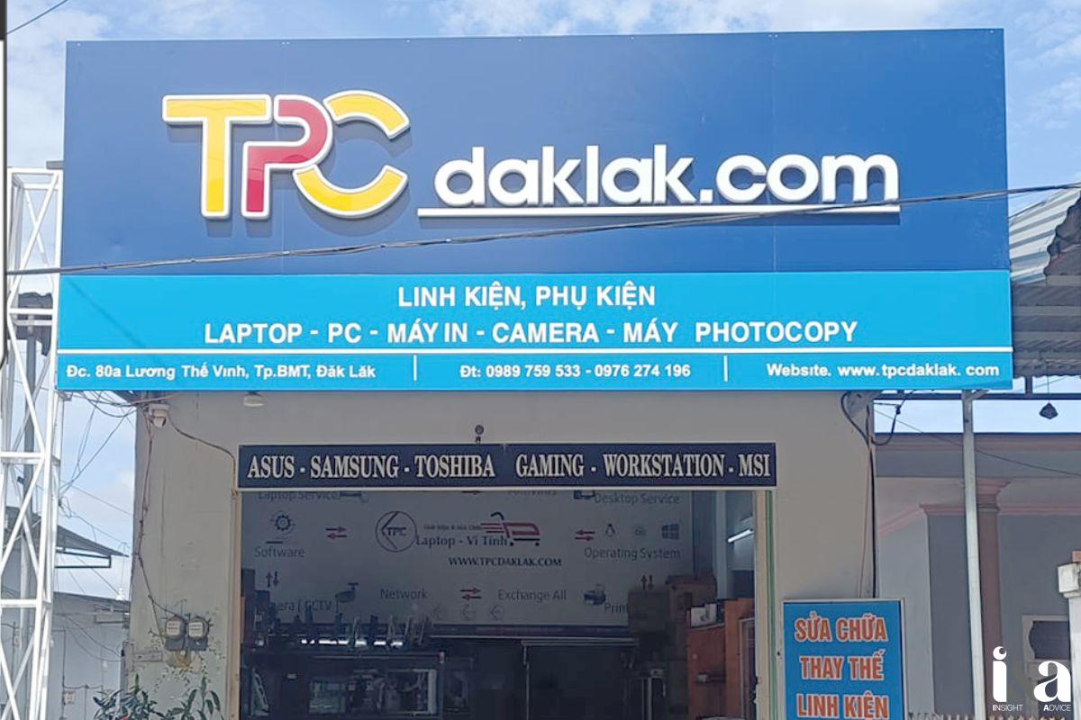 Mặt tiền cửa hàng TPC Dak Lak