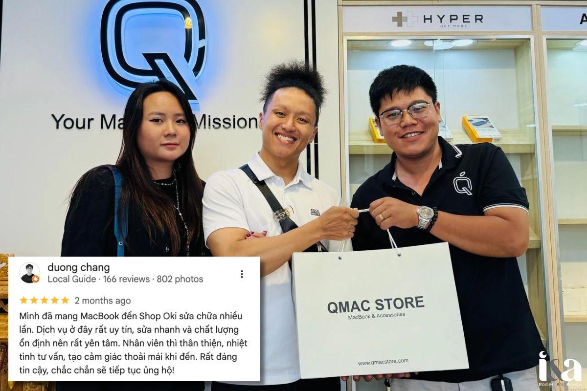 Khách hàng tại QMac Store