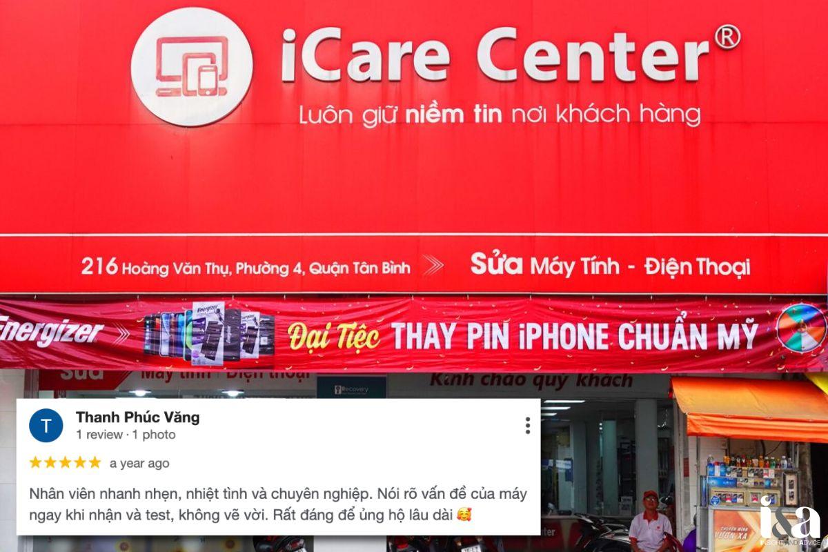 Mặt tiền iCare Center