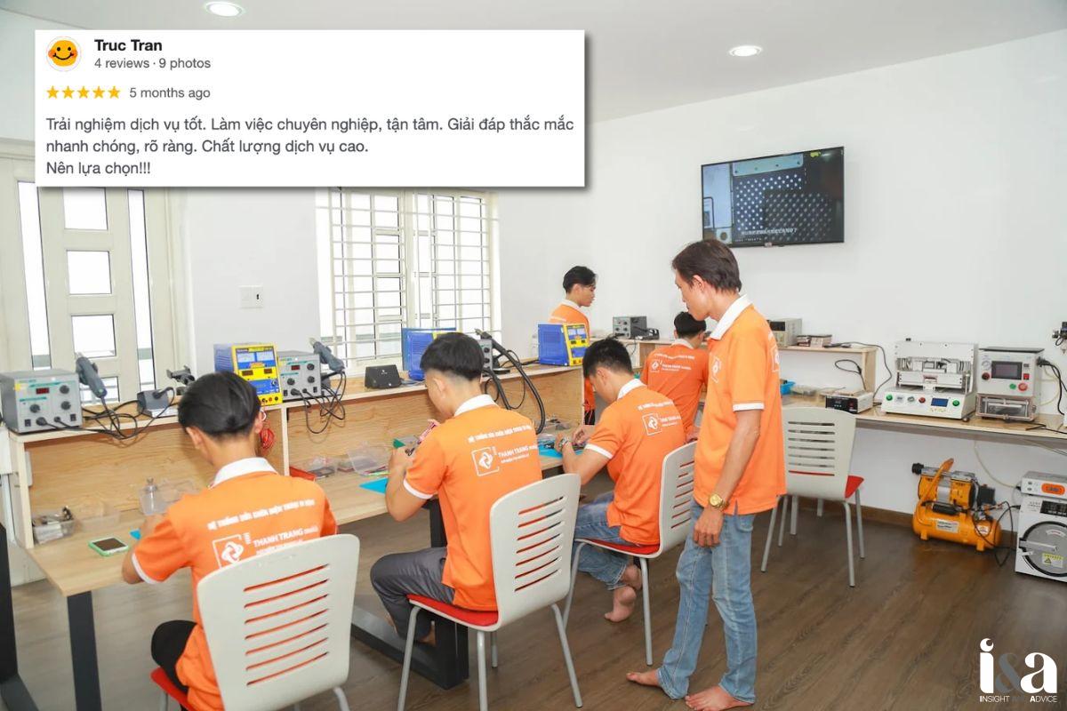 Đội ngũ kỹ thuật viên tại Thanh Trang Mobile