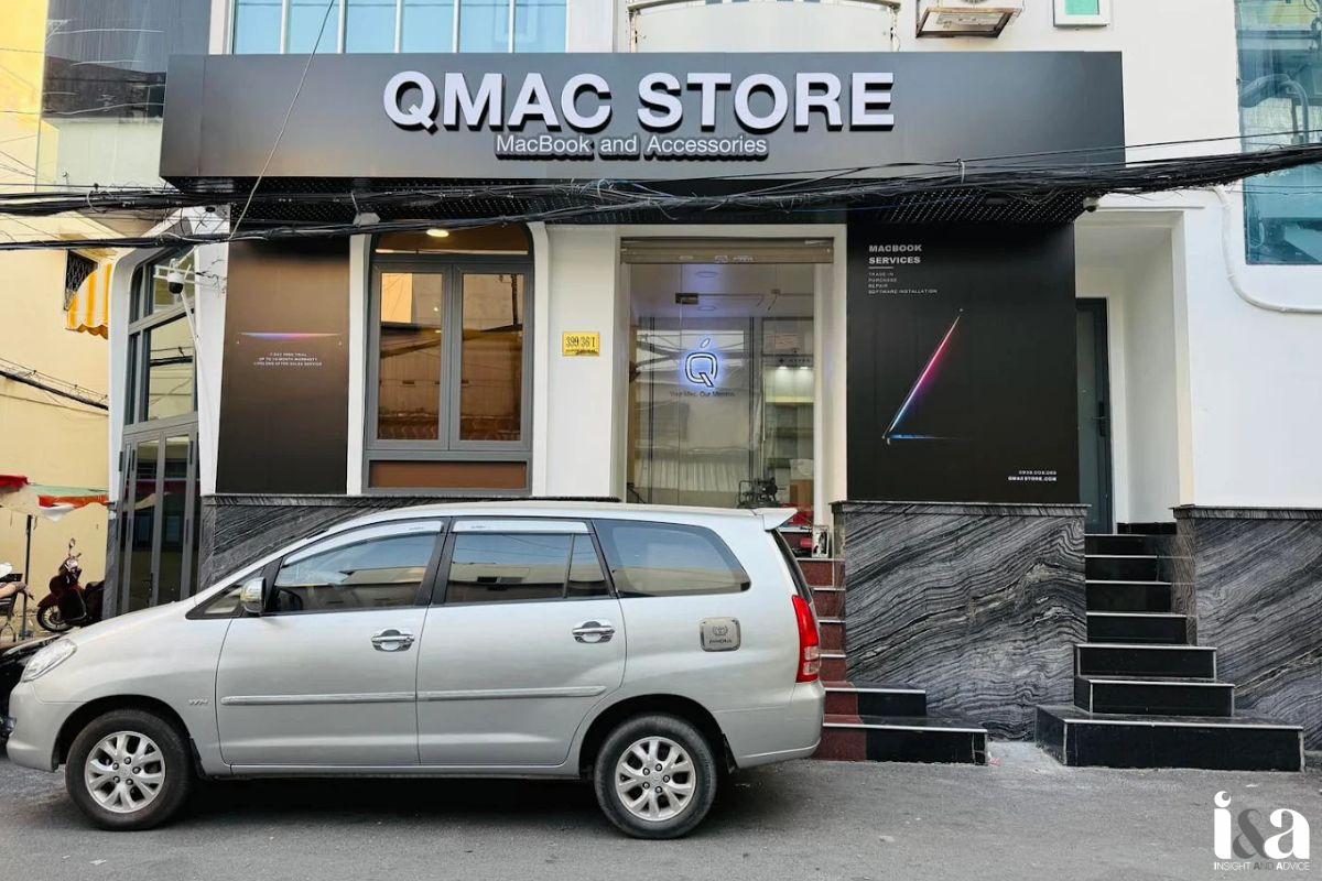 Mặt tiền trung tâm QMac Store