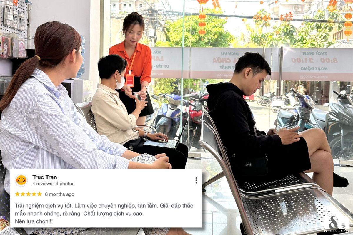 Khách hàng tại Thanh Trang Mobile