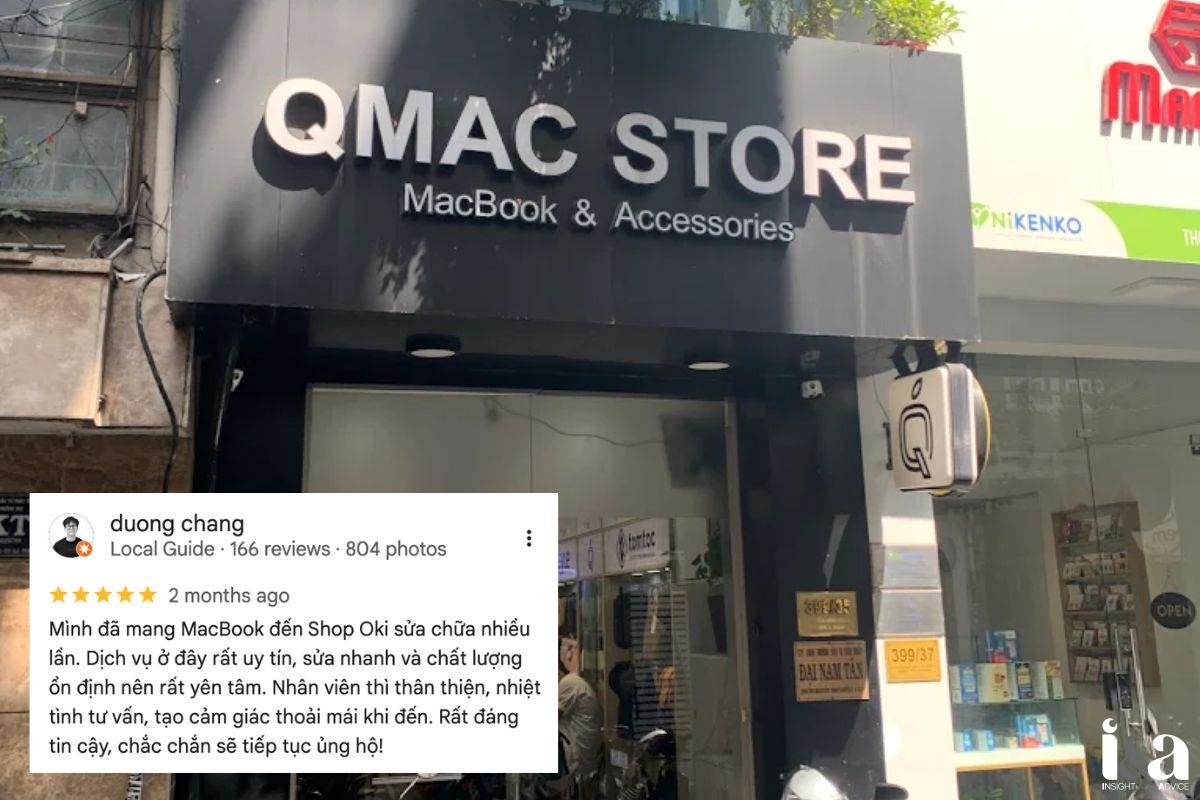 Mặt tiền trung tâm QMac Store