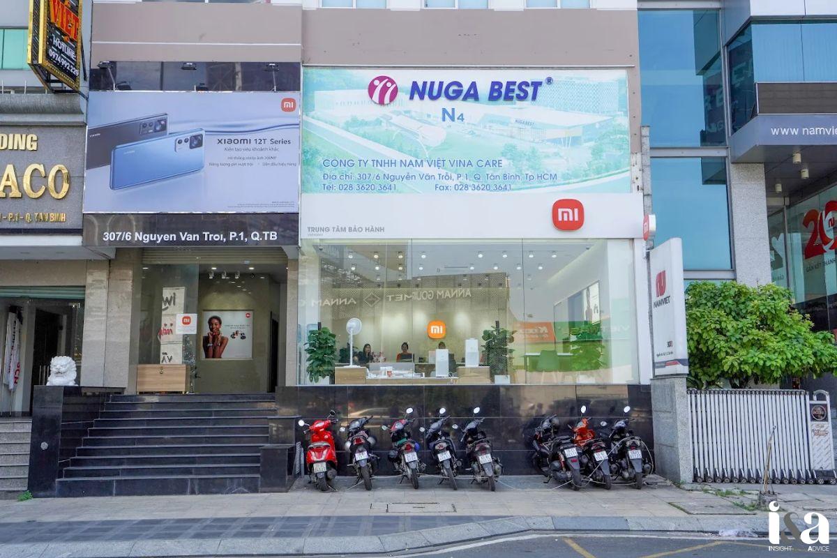 Mặt tiền trung tâm bảo hành Xiaomi TPHCM