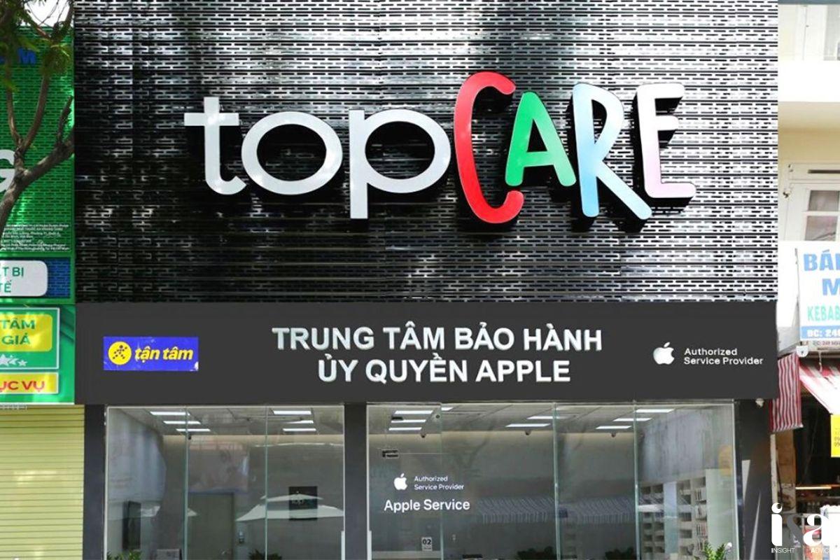 Mặt tiền trung tâm TopCare