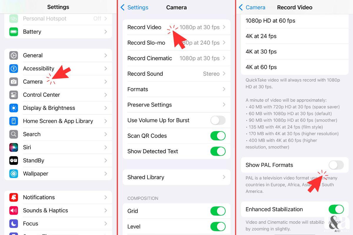 Chuyển sang chuẩn PAL