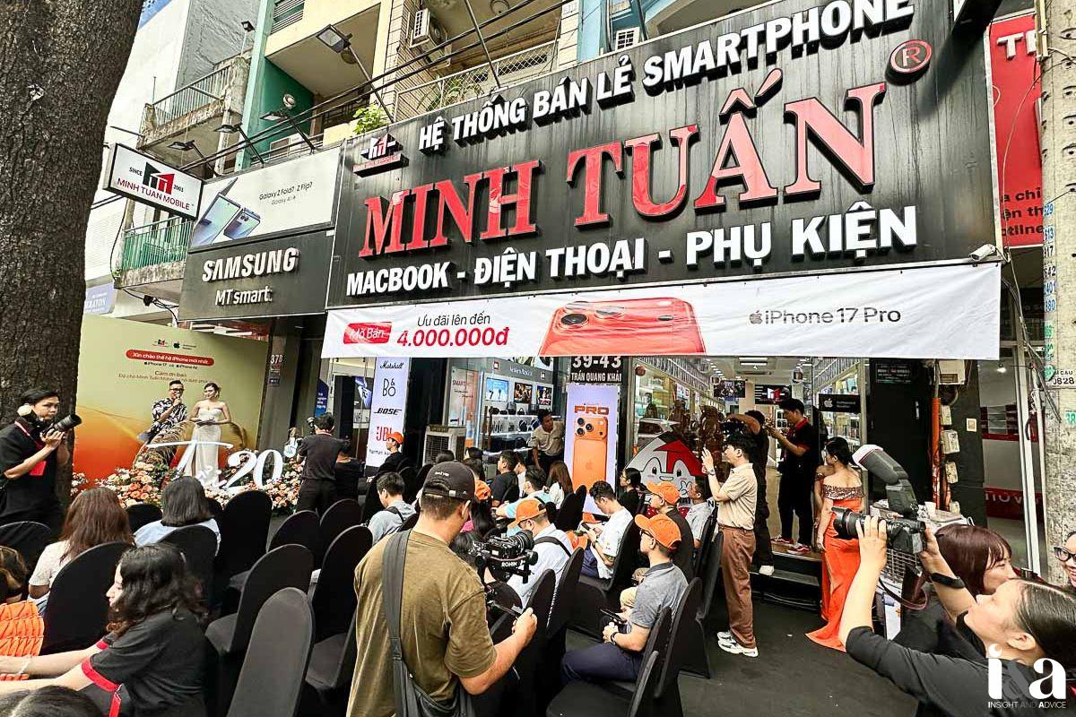 Minh Tuấn Mobile mở bán iPhone 17