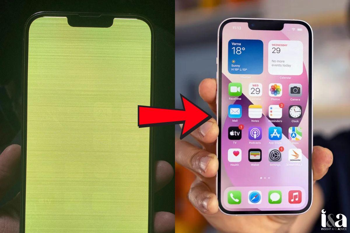 Thay màn hình khắc phục lỗi