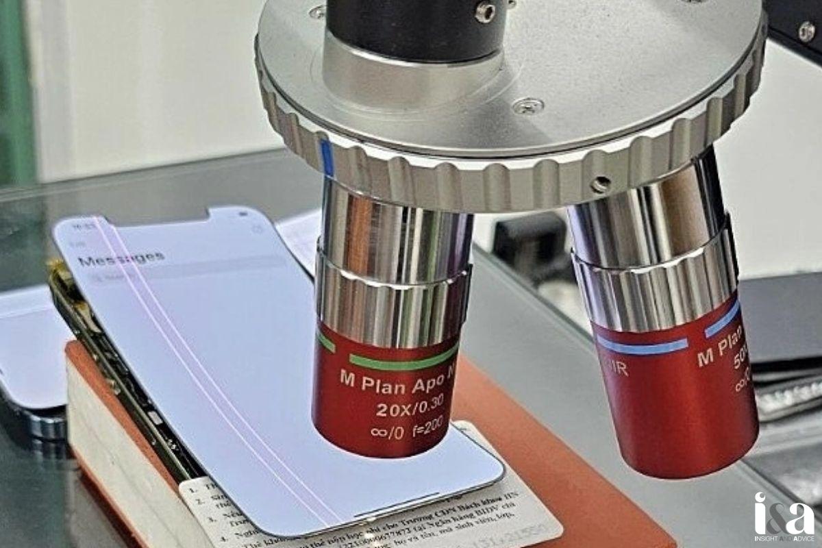 Dùng tia Laser để nối lại các mạch