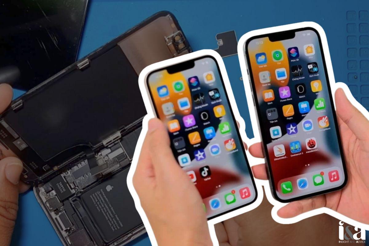 Thay màn hình iPhone mới