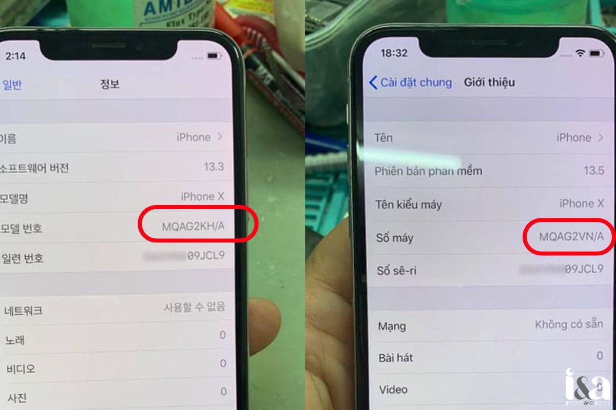 Xác định mã vùng và thị trường phân phối của iPhone