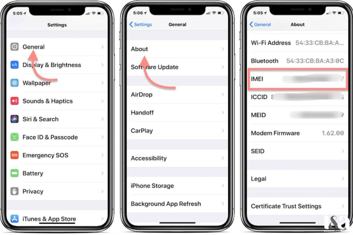 Kiểm tra nguồn gốc máy