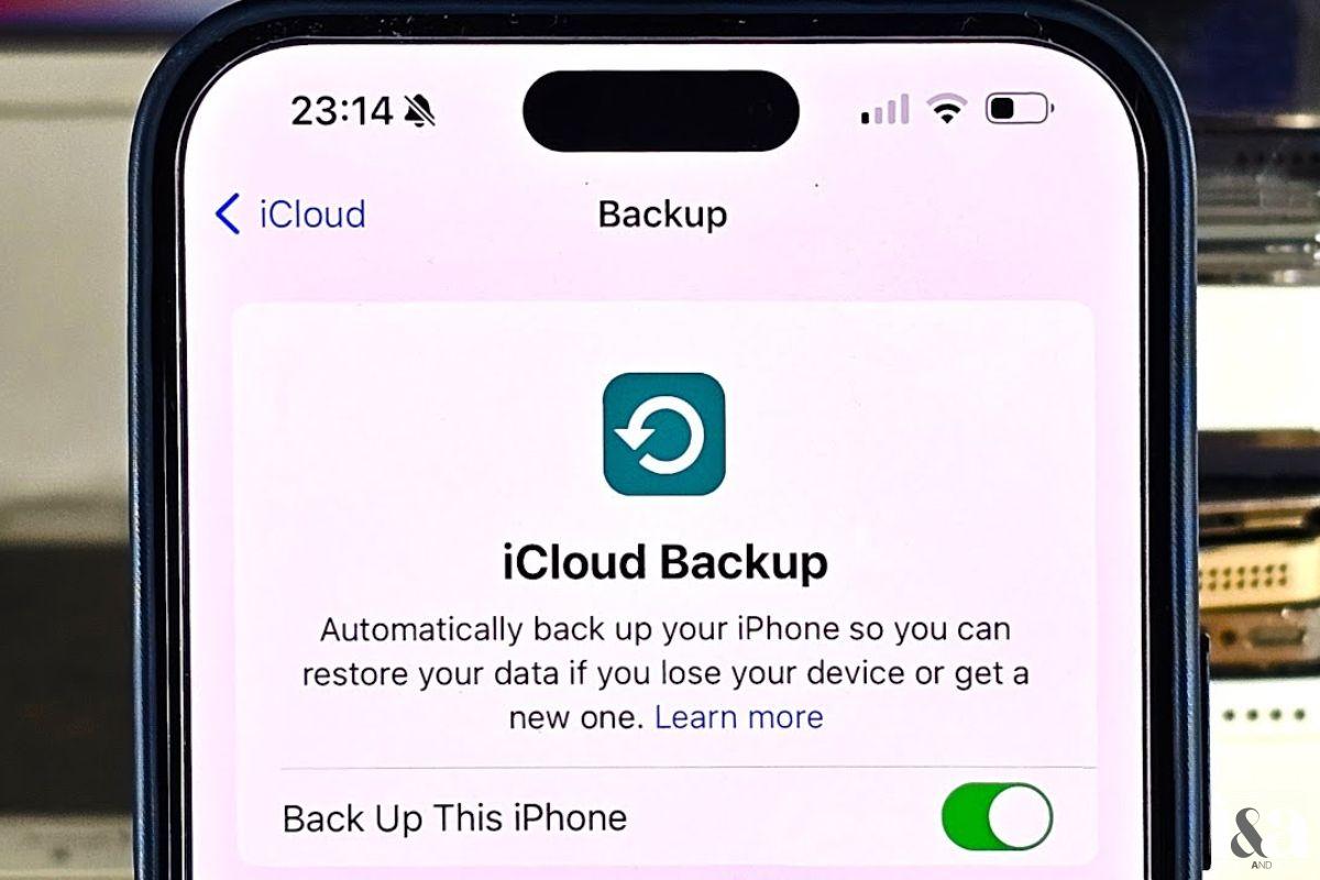 Sao lưu dữ liệu trước khi sửa chữa