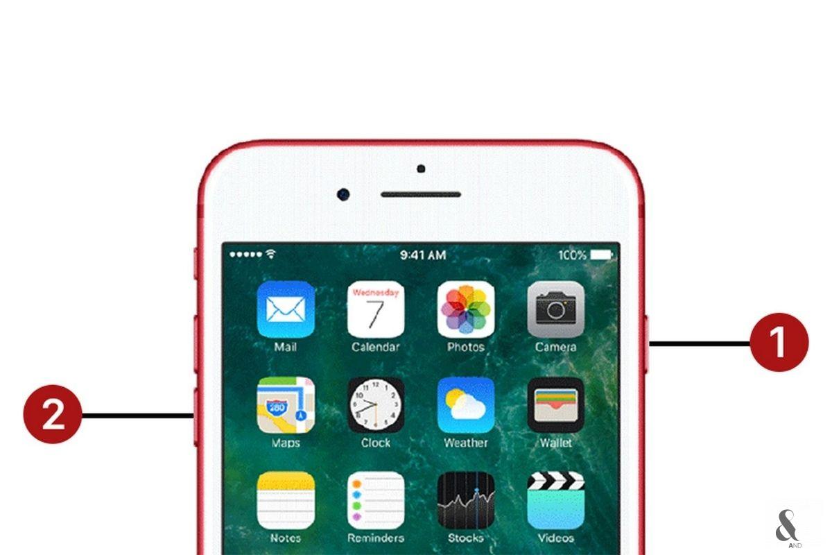 Thử khởi động lại iPhone 7